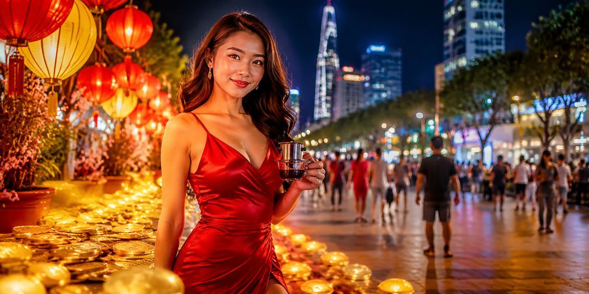 Người dùng tại TP Hồ Chí Minh xem nội dung giải trí khi uống cà phê