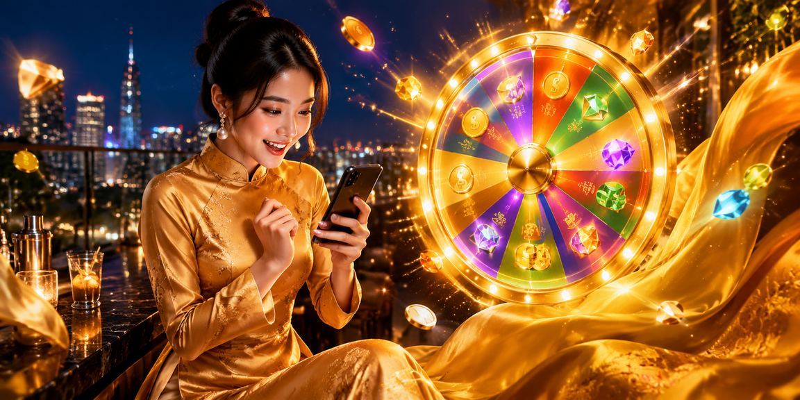 Không khí TP Hồ Chí Minh với áo dài và chủ đề bốc thăm may mắn