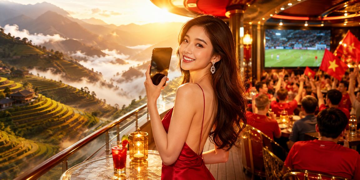 Người dùng tại Sa Pa mở tài khoản casino di động trên điện thoại